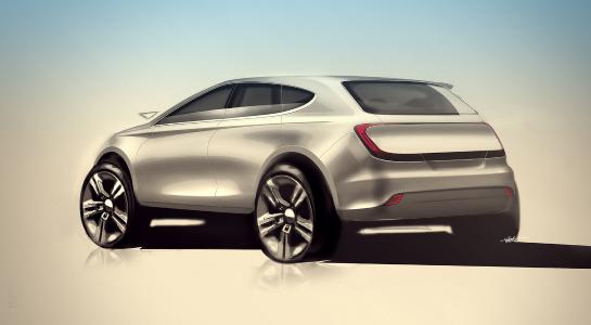 Automobiler Leichtbau: Für die Fahrzeuge der Zukunft werden leichte und feste Bauteile benötigt, die sich günstig herstellen lassen. (Grafik: Juan ValldeRuten / Creative Commons)