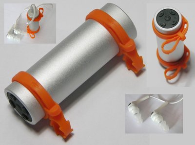 wasserdichter MP3-Player mit 4GB Speicher