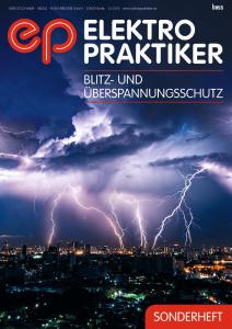 Titelbild Elektropraktiker Sonderheft Blitz & Überspannungsschutz 2016
