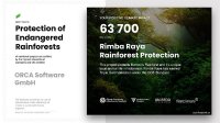 Das Rimba Raya Regenwald Schutzprojekt ist nach höchsten Standards zertifiziert.