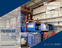 Freiverkauf Ballenpresse MACPRESSE EUROPA MAC 111 AS/1 durch InventoryNord GmbH