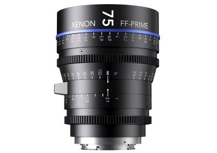 The “Xenon full-frame primes” have been especially developed for DSLR cameras with full-frame sensors for video shooting and can also be used with professional cine cameras