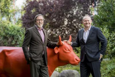 Picture of Dr. Brückmann and Levi Cottington