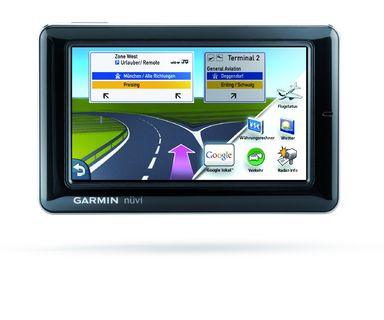 Mit dem Garmin nüvi 1690 nüLink! sind alle wichtigen Urlaubsinformationen wie Stausituation, Wetter, Hotels und Restaurants in Echtzeit abrufbar.