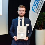 Eduard Kremer (IKV) bei der Preisverleihung des FSK-Innovationspreises am 22. November 2023.