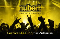 Der HiFi-Hersteller Nubert ist mit einem Stand beim Summer Breeze Festival in Dinkelsbühl vertreten. Während des „Festival-Sommers“ bis 4. September 2023 gibt es auf ausgewählte Boxen 12 Prozent Rabatt.