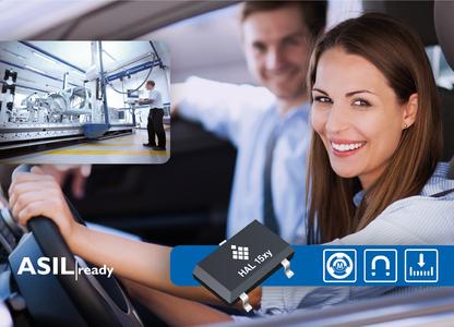 Micronas presents market’s first ISO 26262 compliant, low-power Hall switch family in SOT23 package