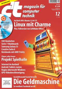 Das Titelbild der aktuellen c't-Ausgabe 12/2012
