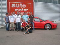 Gas geben am Sachsenring