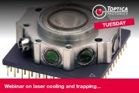 Join the webinar on "Optical Frequency Combs and Their Role in Modern Laser Cooling and Trapping Systems"