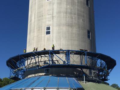 Mobile Platform test tower (c) thyssenkrupp