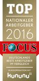 Focus-Siegel: Gess Group landet als "Bester nationaler Arbeitgeber" auf Platz 4 in der Kategorie Dienstleistungen