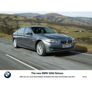 The new BMW 520d Saloon