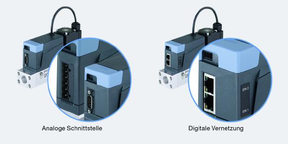 Bild 1: Maßgeschneiderte Automatisierungskonzepte für die Gasregelung: Immer die optimale Kommunikationslösung (Quelle: Bürkert Fluid Control Systems)
