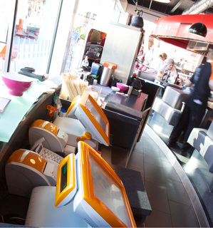 Kassensysteme Pack Odyssé bei YO! Sushi (London)