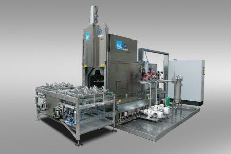 The NiagaraDFS basket washing system from BvL, for example, offers optimum integration options for Libelle Product Control