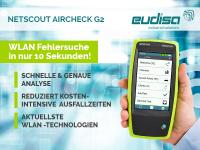 Melden Sie sich für das deutschsprachige kostenlose Webinar an über den weltweit einzigen Aircheck G2 - das Messgerät für jeden WLAN Profi und wer es werden will!