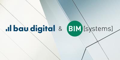 bau digital und BIMsystems gehen Kooperation ein und binden Endkunden in die BIM-Planung mit ein.