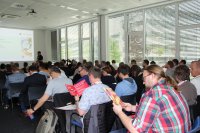 Fogra Symposium „Digitaldruck trifft Offset 2023“, Blick ins Auditorium