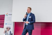 IIT 2018 München: InLoox Mitgründer und Geschäftsführer Dr. Andreas Tremel begrüßt die Teilnehmer.