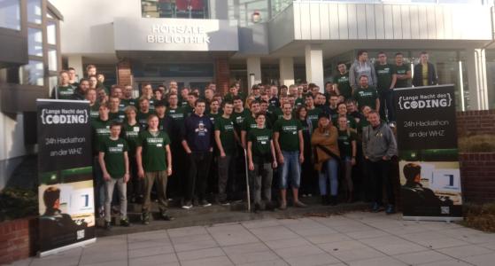 Third 24-hour hackathon at the Westsächsische Hochschule Zwickau with a participant record