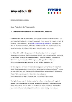 Gemeinsame Pressemitteilung - Neuer Webauftritt der Wissensfabrik.pdf