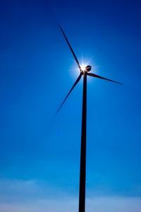 Windkraftanlage von Green City Energy in Unterried