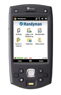 Handyman Frontscreen