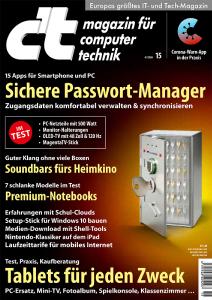 Titelblatt c't 15/20
