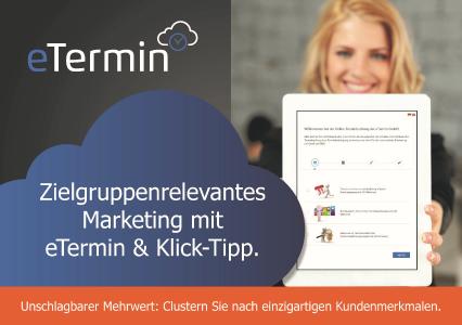 Kooperation eTermin und Klick-Tipp