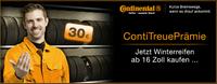 Continental-Winterreifenkäufer sparen Einlagerungskosten