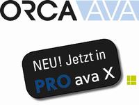 ORCA AVA jetzt in PRO ava X