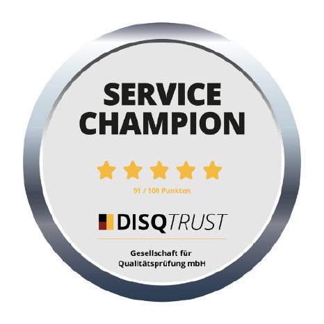 DISQTrust Siegel_Service Champion_Gesellschaft für  Qualitätsprüfung mbH_3.png