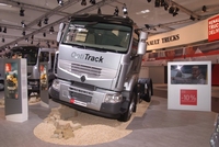 Der neue Renault Lander OptitTack gehörte zu den Highlights auf dem Stand von Renault Trucks