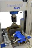 Prüfraum der Prüfmaschine für den Test von Bremsbelägen
