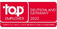 Arvato Systems awarded as Top Employer 2022 (Copyright: Top Employers Institute)