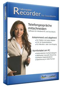 Mitschneidesoftware „Talkmaster-Recorder für Soundkarte“ jetzt günstig im Paket mit Telefonadapter „Retell 157“