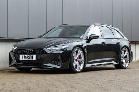 Audi RS6 Avant mit H&R Sportfedern