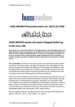 Presseinformation 43 Huss Medien startet mit neuem Magazin Build-Ing. in das neue Jahr.pdf