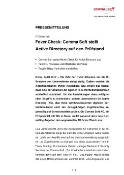 17-09-14 PM Fever Check - Comma Soft stellt Active Directory auf den Prüfstand.pdf