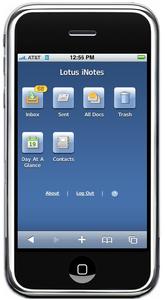 Tomorrow at Work: IBM Lotus Notes and Domino Expands to New Markets With iPhone(TM), Security Software