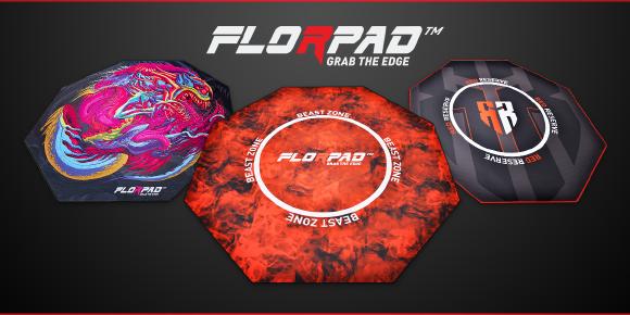 BRANDNEU bei Caseking - Florpad bietet den perfekten Schutz für den Fußboden jedes Gamers