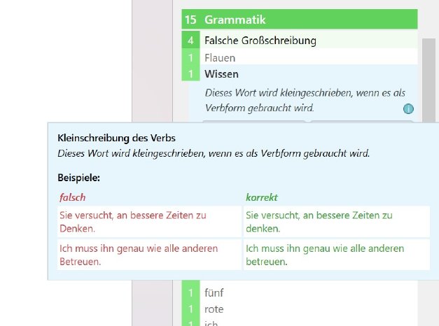 Duden Korrektor 15 Beispiel Kleinschreibung.jpg