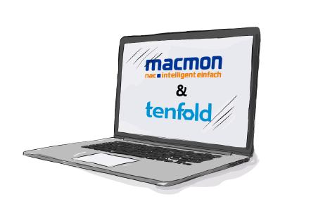 Integration von macmon NAC und tenfold security Identity management