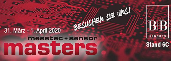 Messeteilnahme B+B Thermo-Technik bei der messtec+sensor Masters