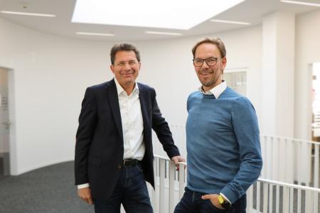 Führungsteam: CEO Frank Heidemann und COO Roland Bucher