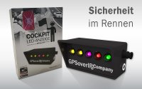 Die Cockpit-LED-Anzeige sorgt für mehr Sicherheit auf der Rennstrecke.