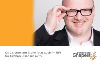 Dr. Carsten von Blohn - Partner im Netzwerk der Healthcare Shapers - jetzt mit seinem Unternehmen PlanB assoziiertes Mitglied im BPI Bundesverband der Pharmazeutischen Industrie