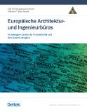 Wie Sie in bewegten Zeiten Ihre Produktivität und den Gewinn steigern können.
SPI, das führende unabhängige Forschungsunternehmen für Technologieservices, hat die Entwicklung der jeweiligen europäischen und nordamerikanischen Märkte im Architektur- und Ingenieurwesen untersucht und die Stärken und Schwächen der beiden Märkte verglichen.
Wichtige KPIs wurden gemessen wie z.B.:
• Mitarbeiterfluktuation
• Projektmarge
• Umsatzentwicklung
• Fristüberschreitungen
• Technologieeinsatz
