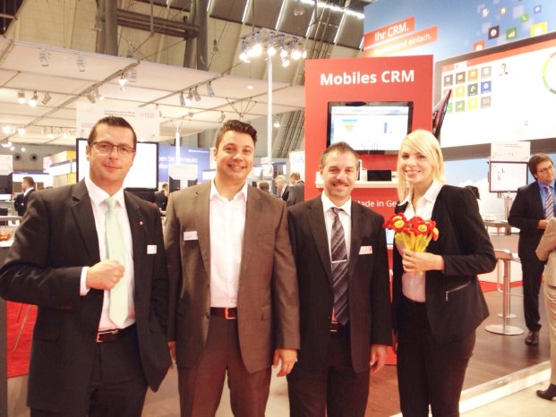 Interpret GmbH - Premiumhostess auf der CRM - Professional trade - fair! Thank you!.jpg